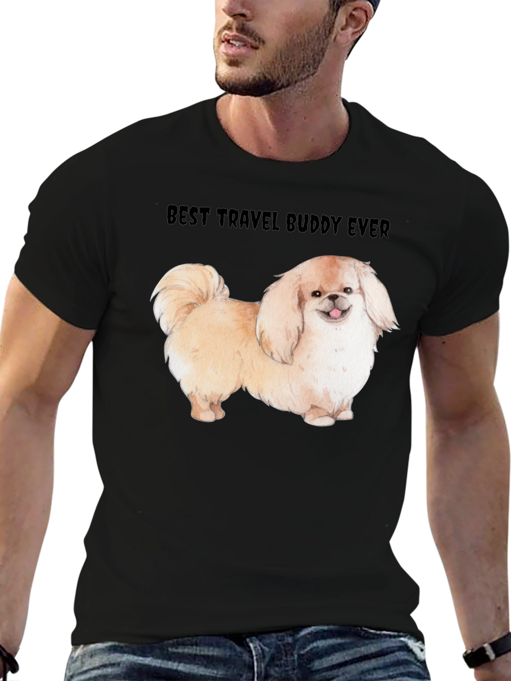 Best Travel Buddy Dog T-Shirt