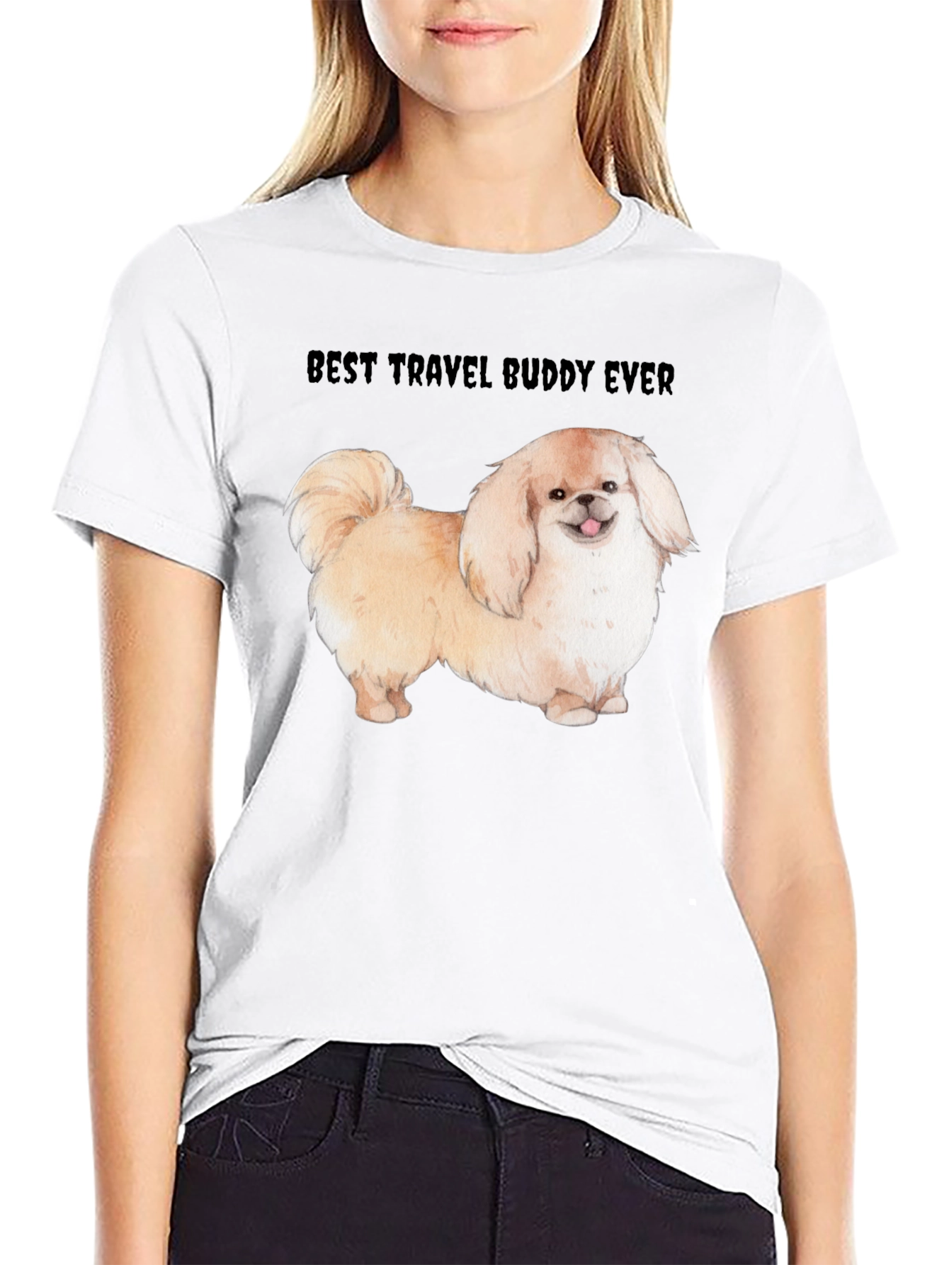 Best Travel Buddy Dog T-Shirt
