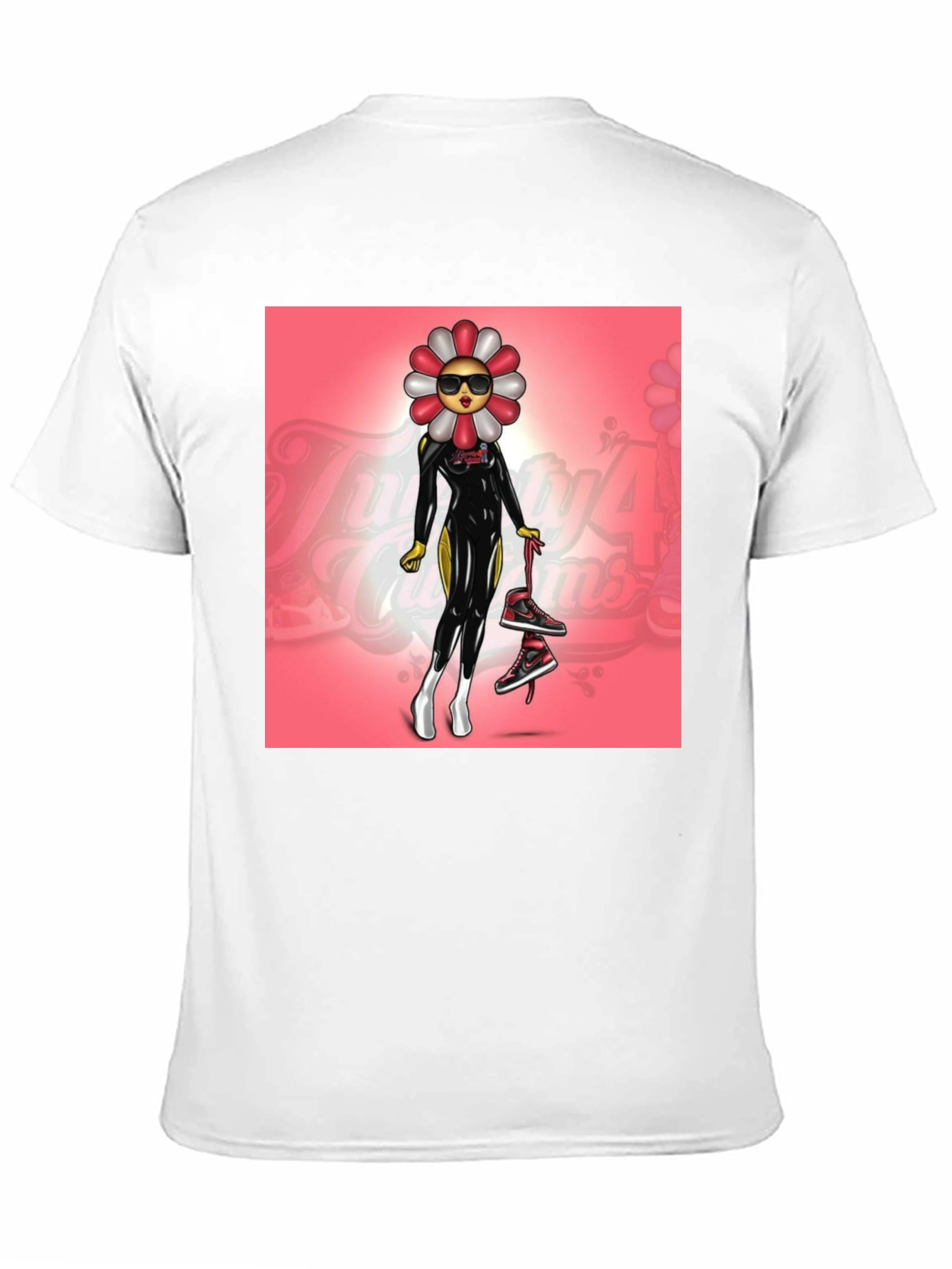 Funky Flower Power Graphic Tee