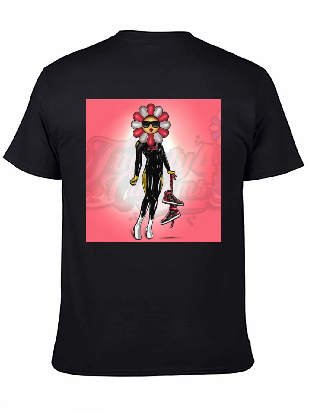 Funky Flower Power Graphic Tee