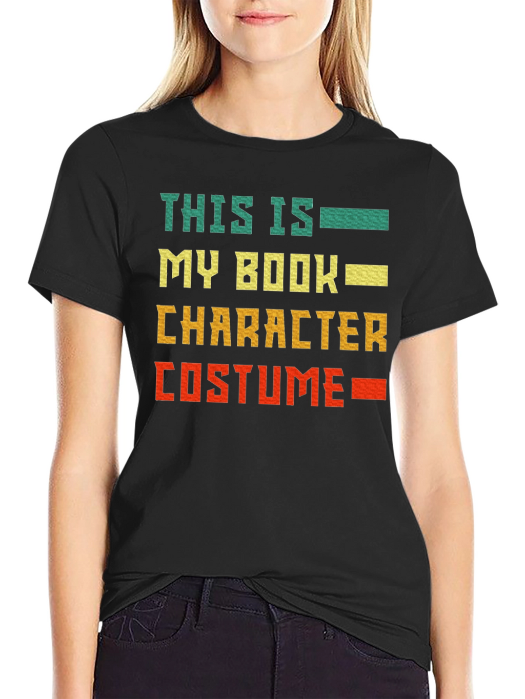 Book Character Costume Graphic Novelty T-Shirt
