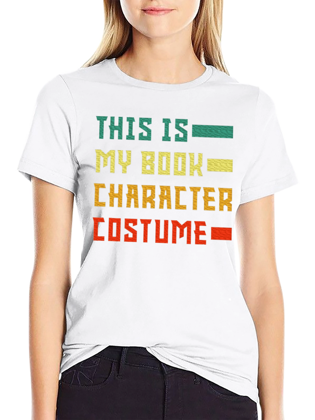 Book Character Costume Graphic Novelty T-Shirt