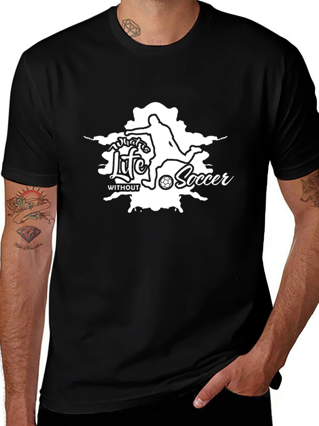 Life Without Soccer Graphic Tee