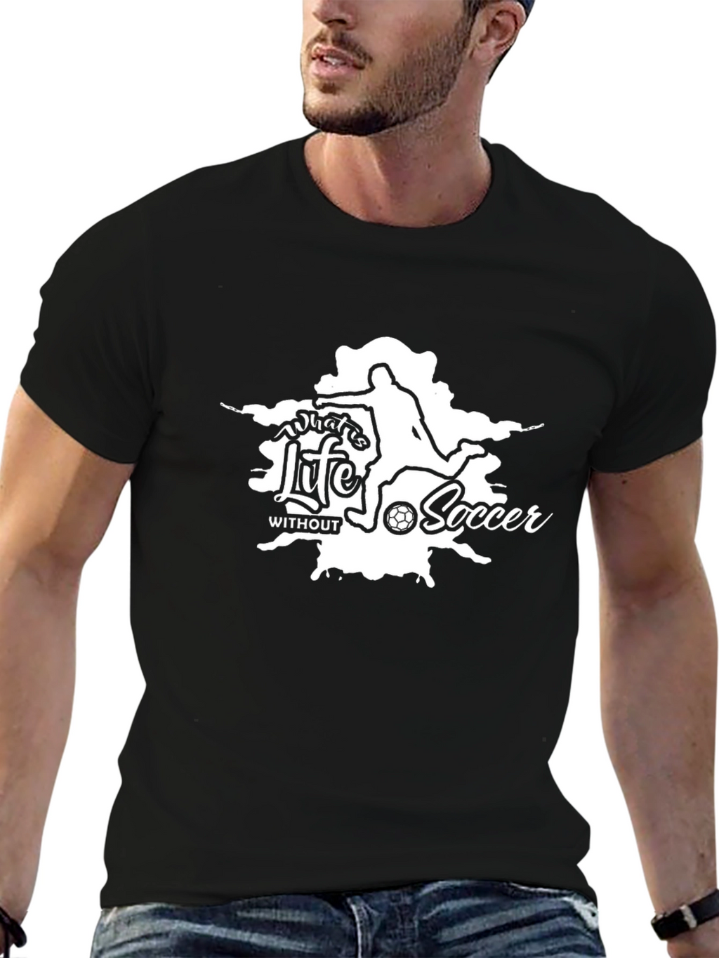 Life Without Soccer Graphic Tee