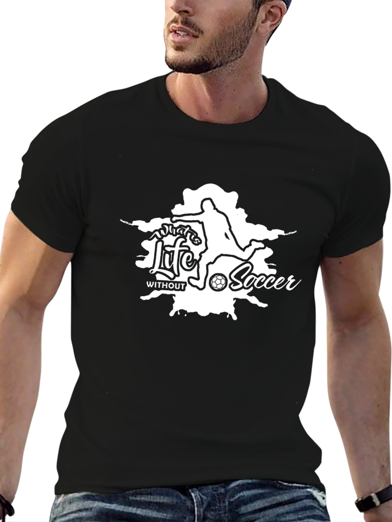 Life Without Soccer Graphic Tee
