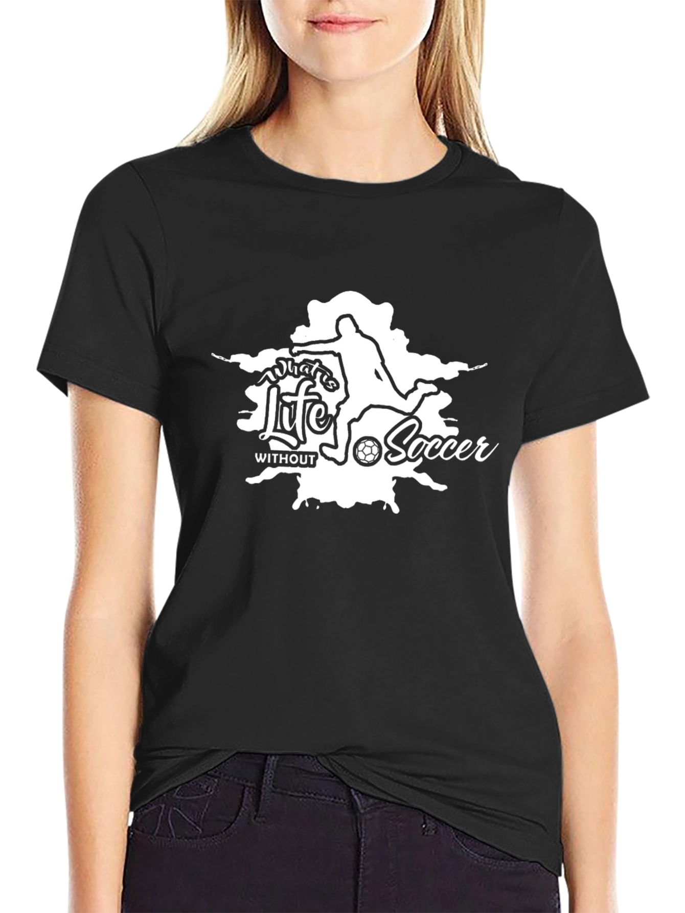 Life Without Soccer Graphic Tee