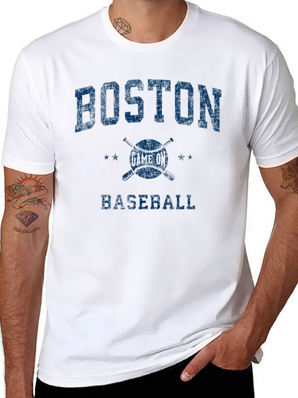 Boston Baseball Graphic T-Shirt