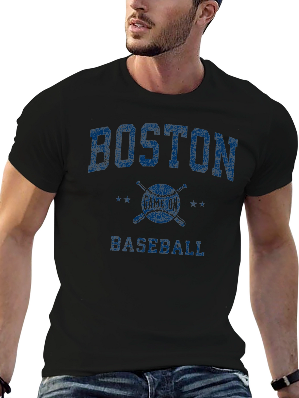 Boston Baseball Graphic T-Shirt