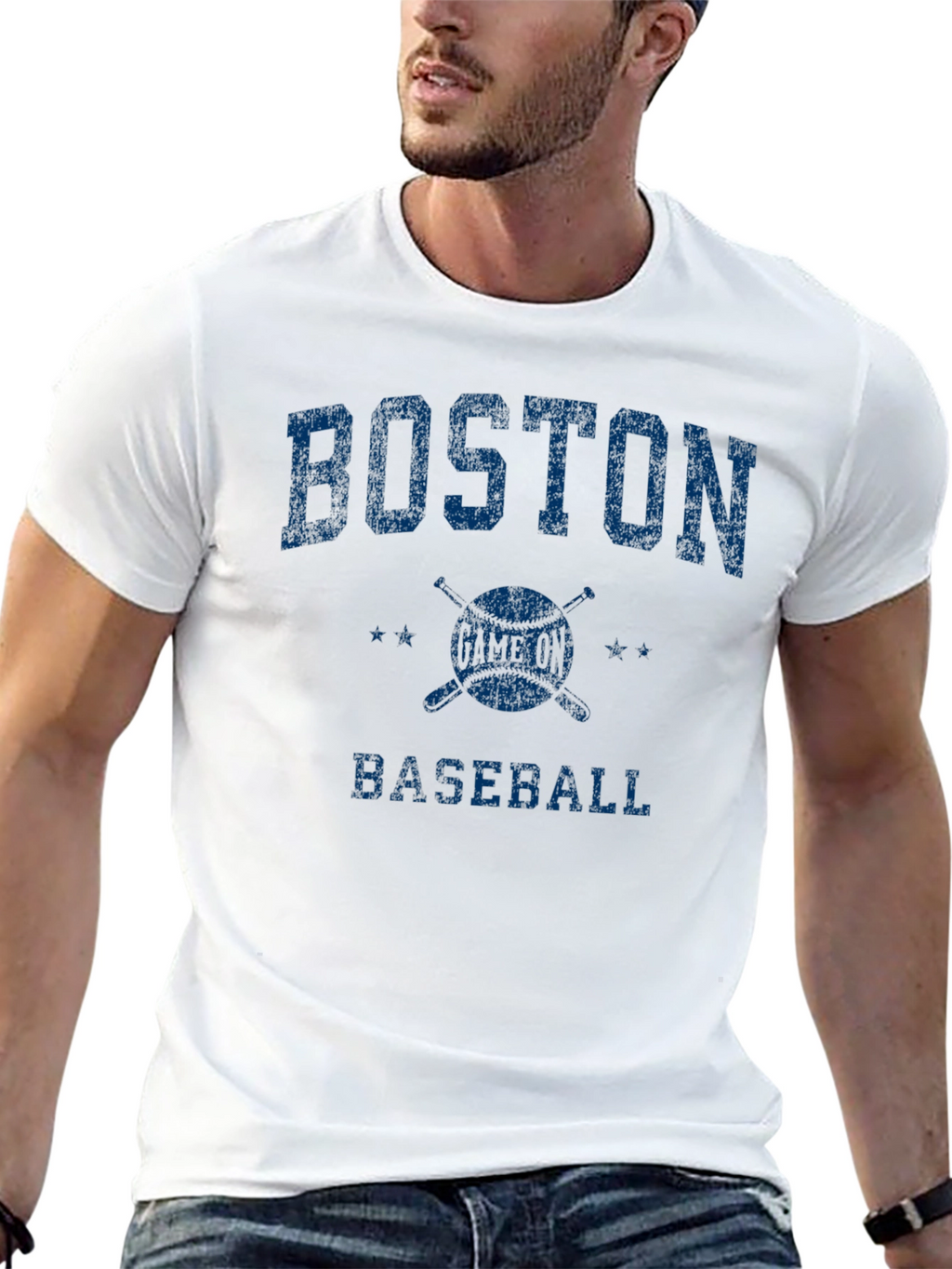 Boston Baseball Graphic T-Shirt