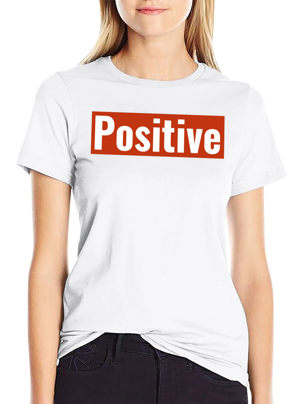 Positive Graphic Tee - Black