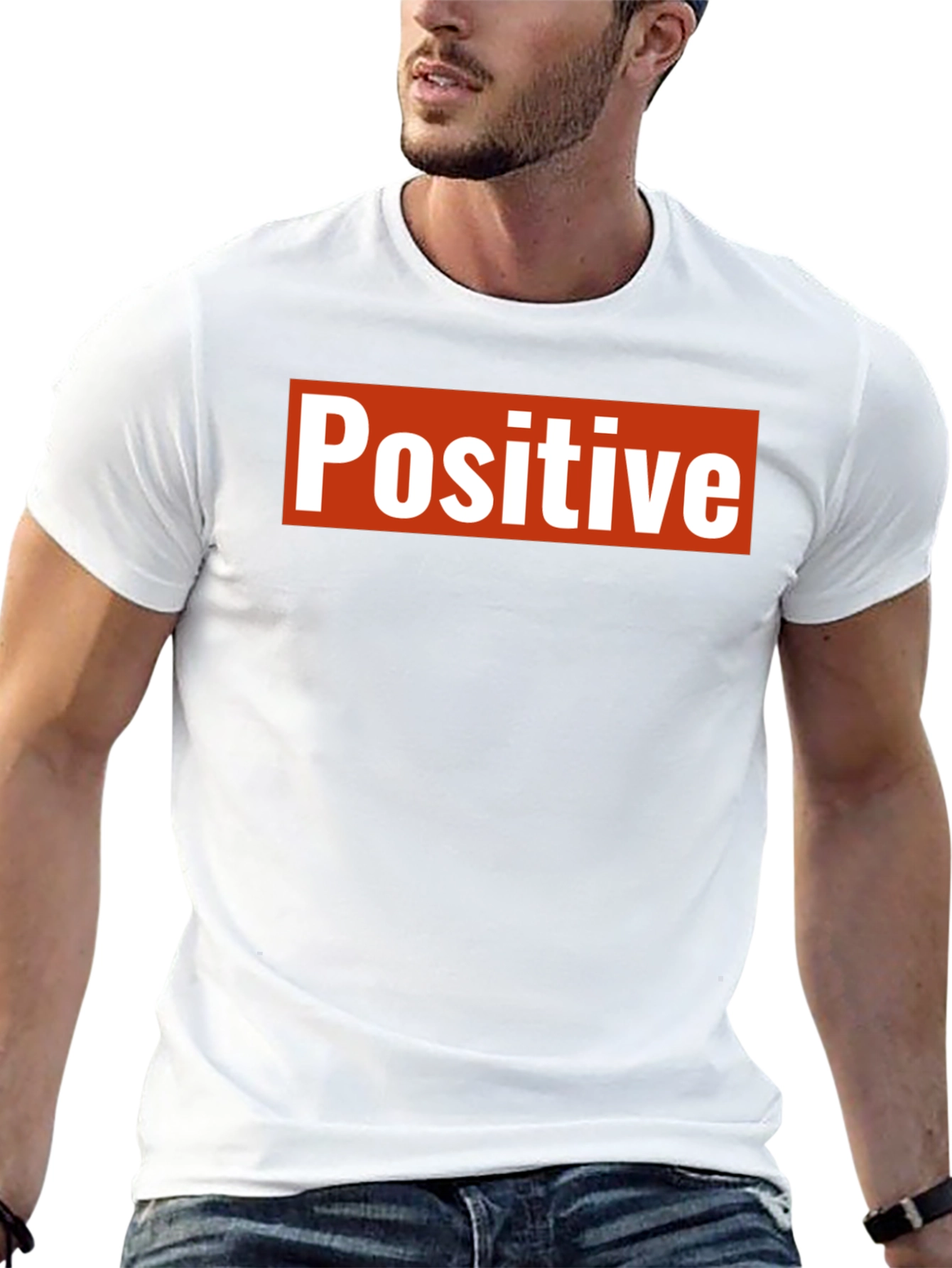 Positive Graphic Tee - Black