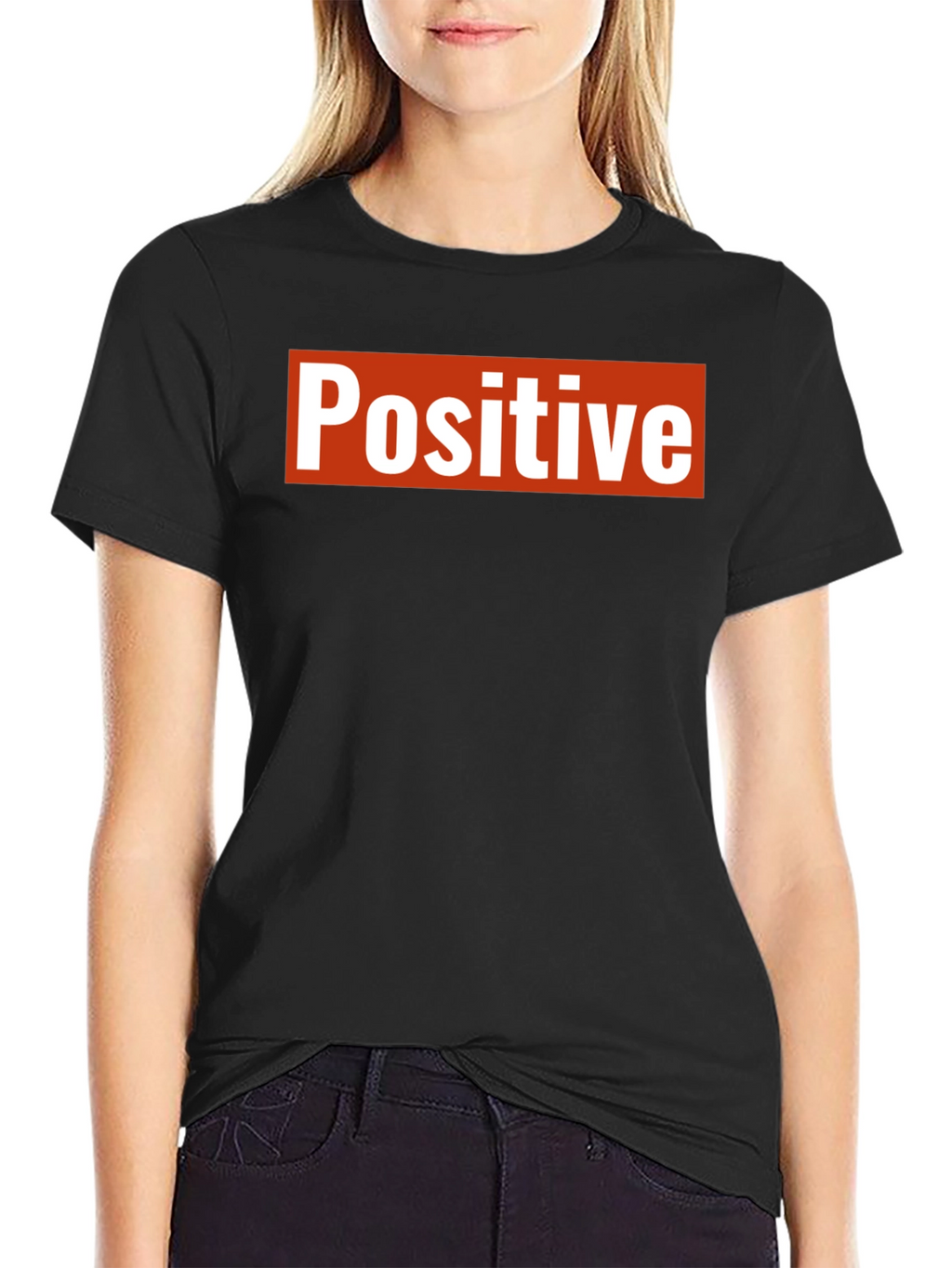 Positive Graphic Tee - Black