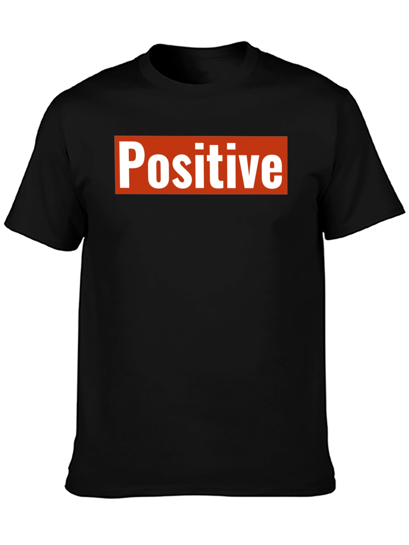 Positive Graphic Tee - Black