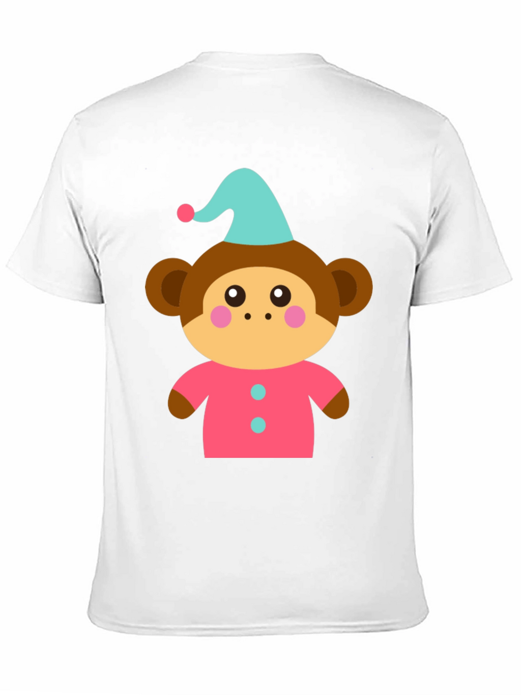 Cartoon Monkey Pajama T-Shirt