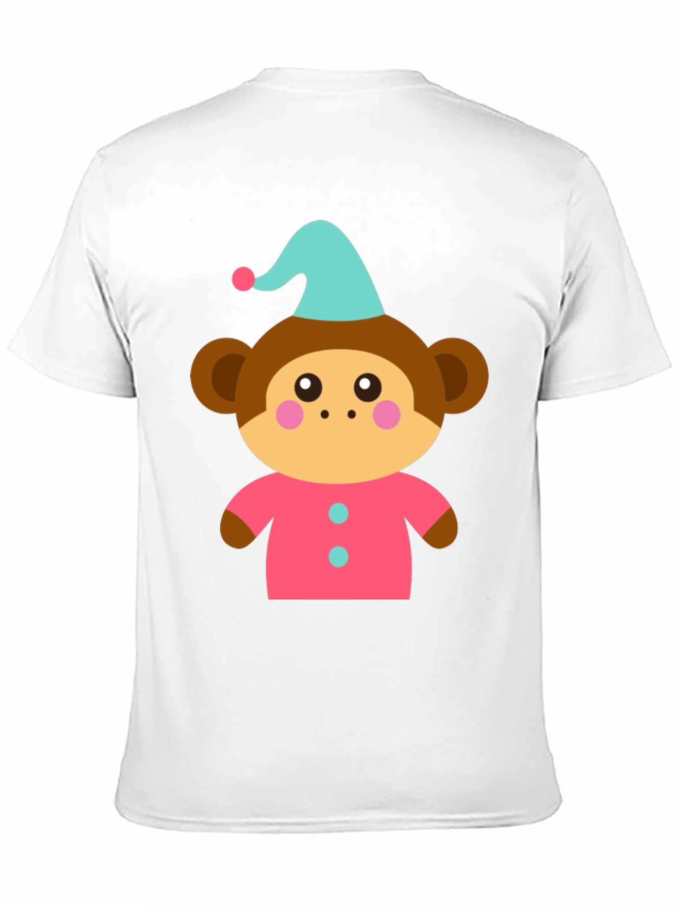 Cartoon Monkey Pajama T-Shirt