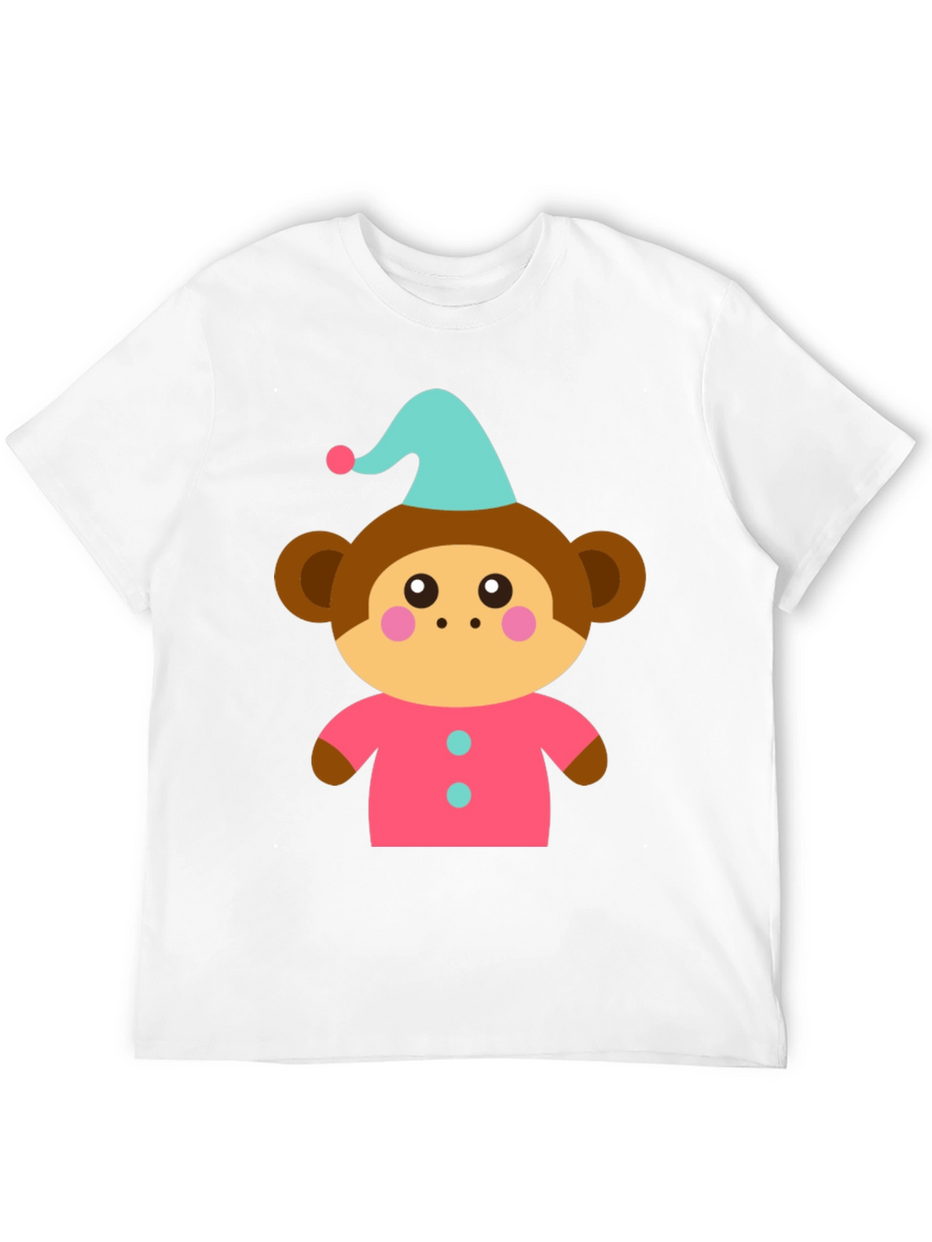 Cartoon Monkey Pajama T-Shirt
