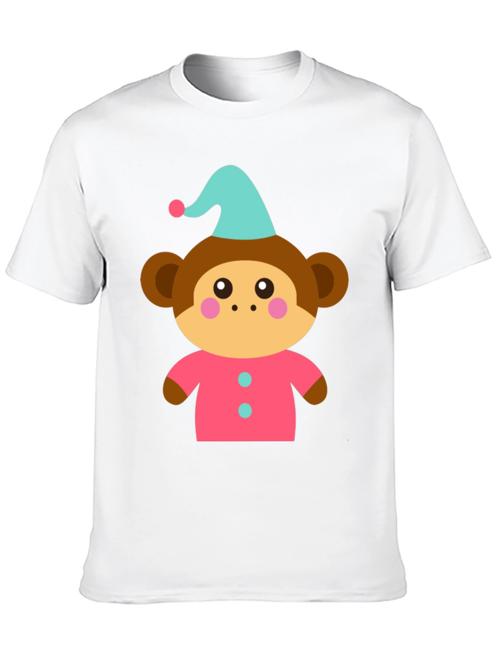 Cartoon Monkey Pajama T-Shirt