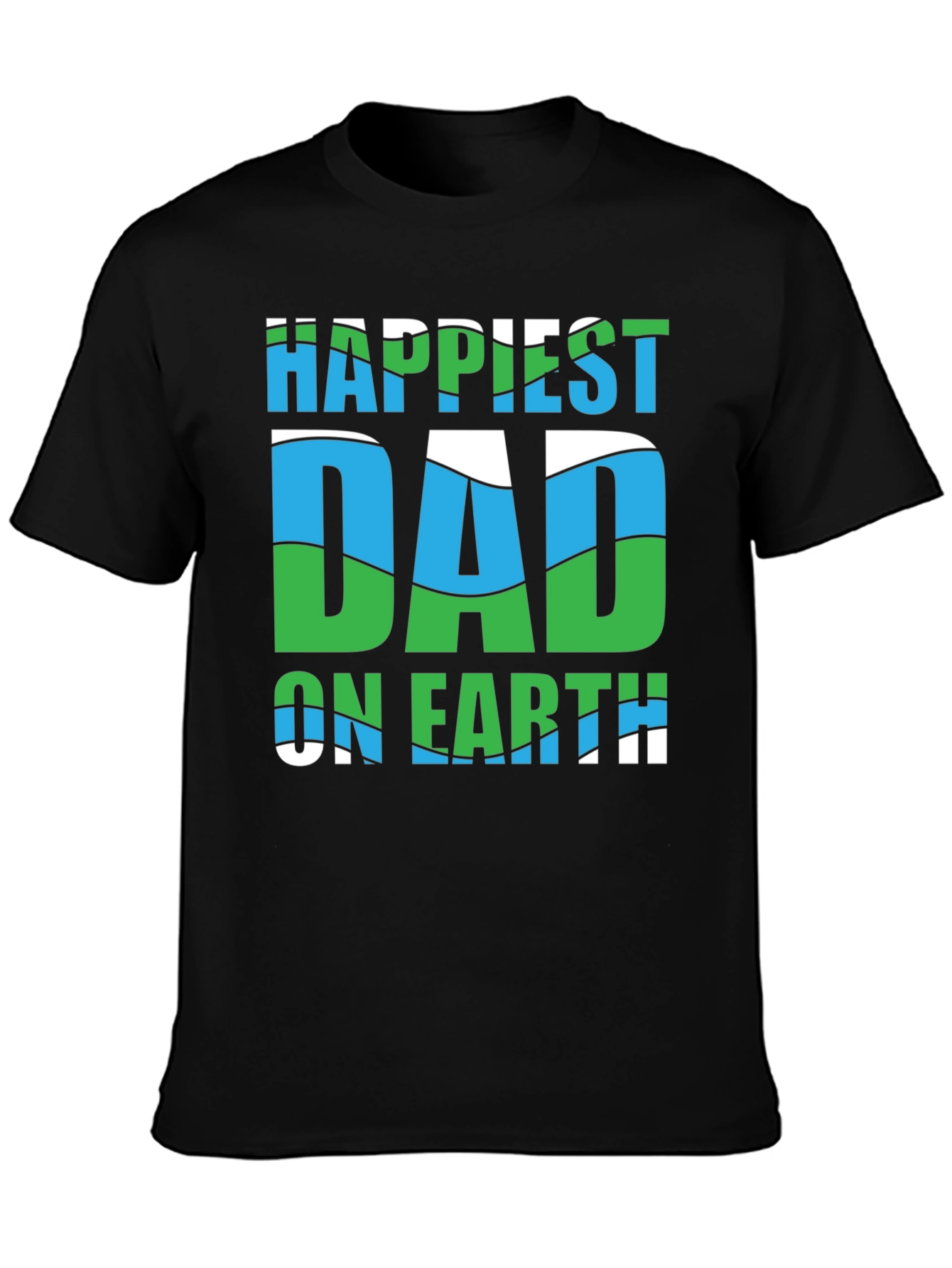 Happiest Dad on Earth Graphic Tee - Fathers Day