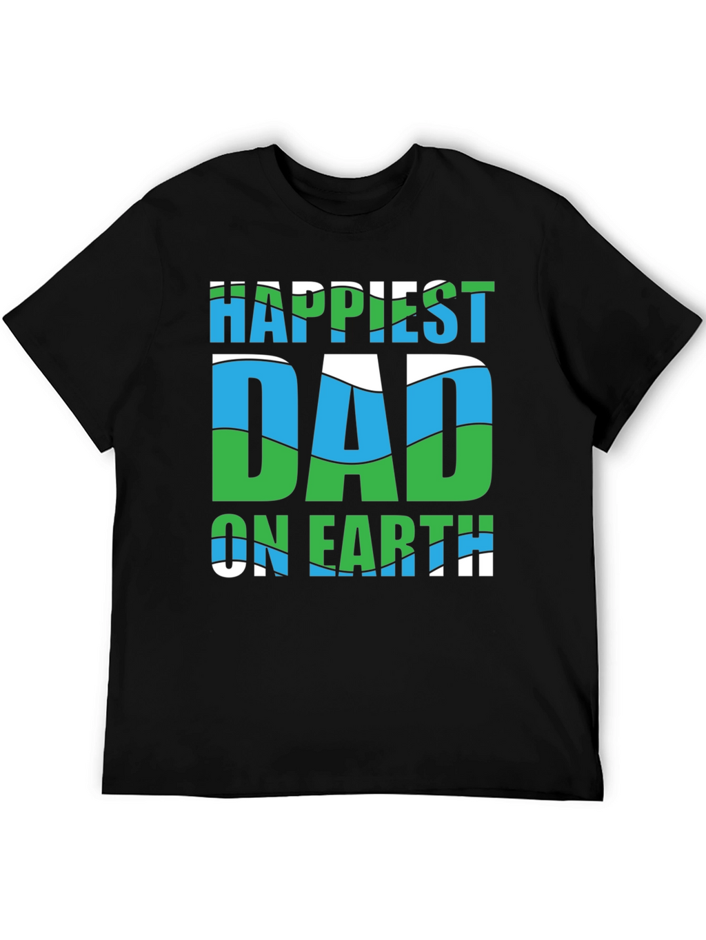 Happiest Dad on Earth Graphic Tee - Fathers Day