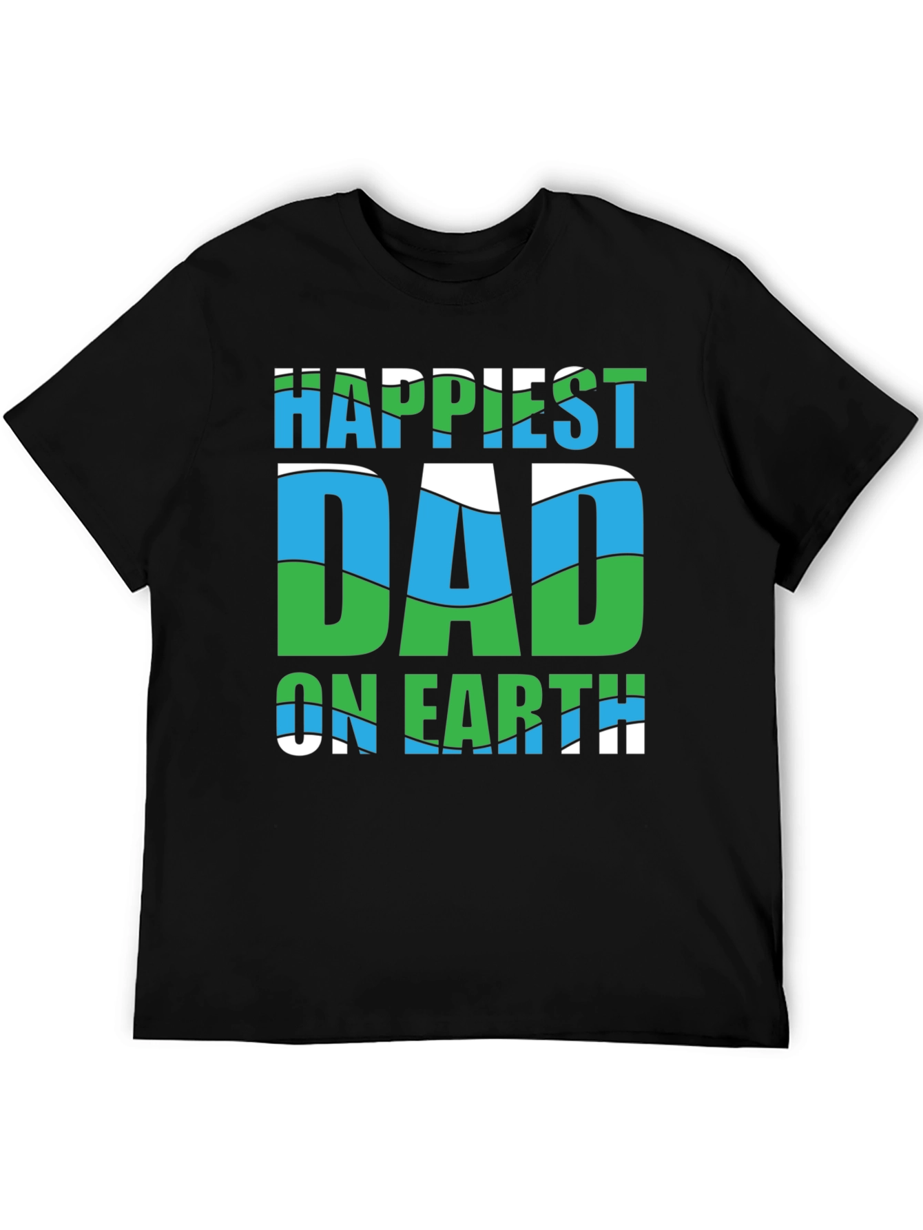 Happiest Dad on Earth Graphic Tee - Fathers Day