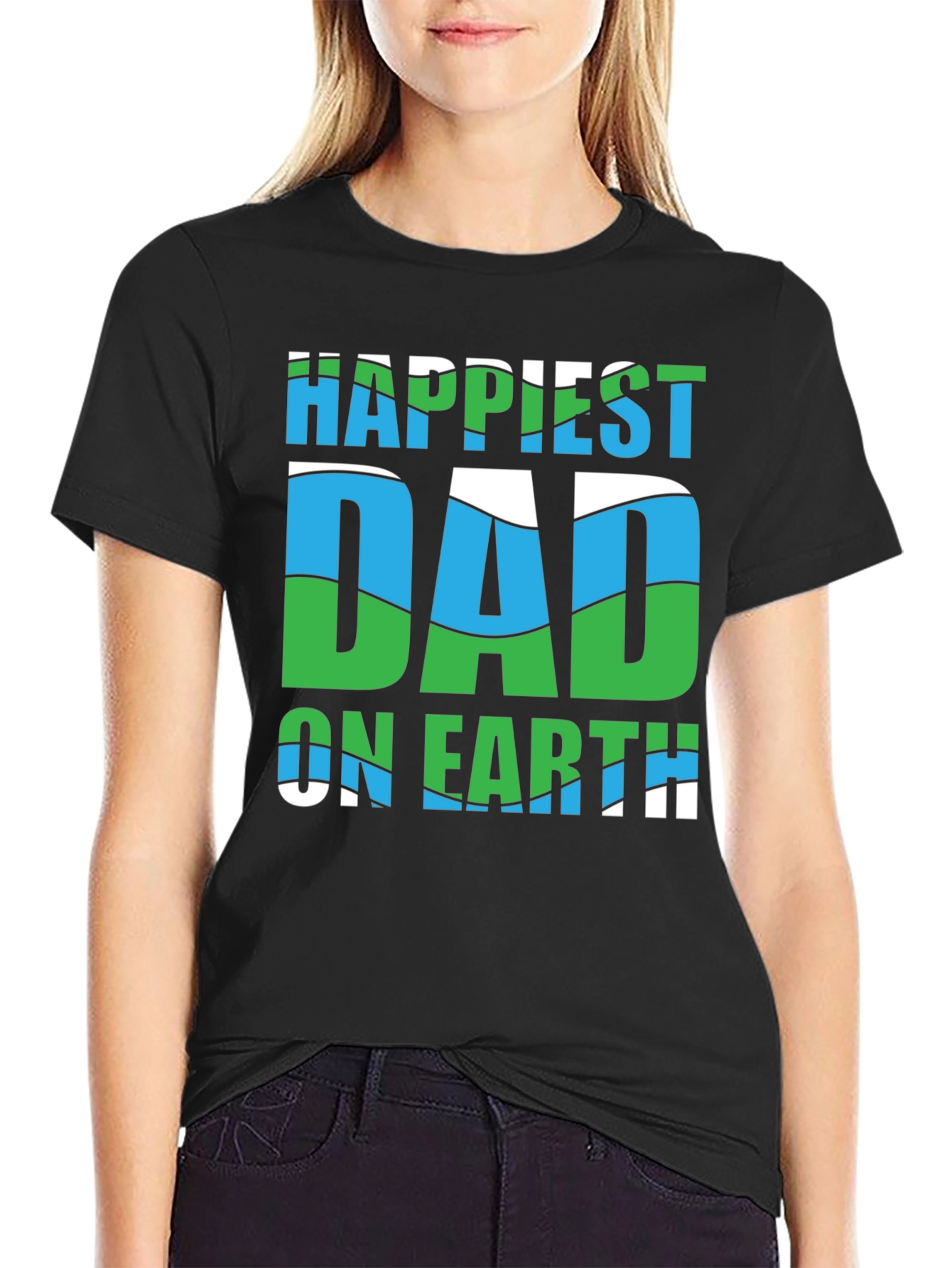 Happiest Dad on Earth Graphic Tee - Fathers Day