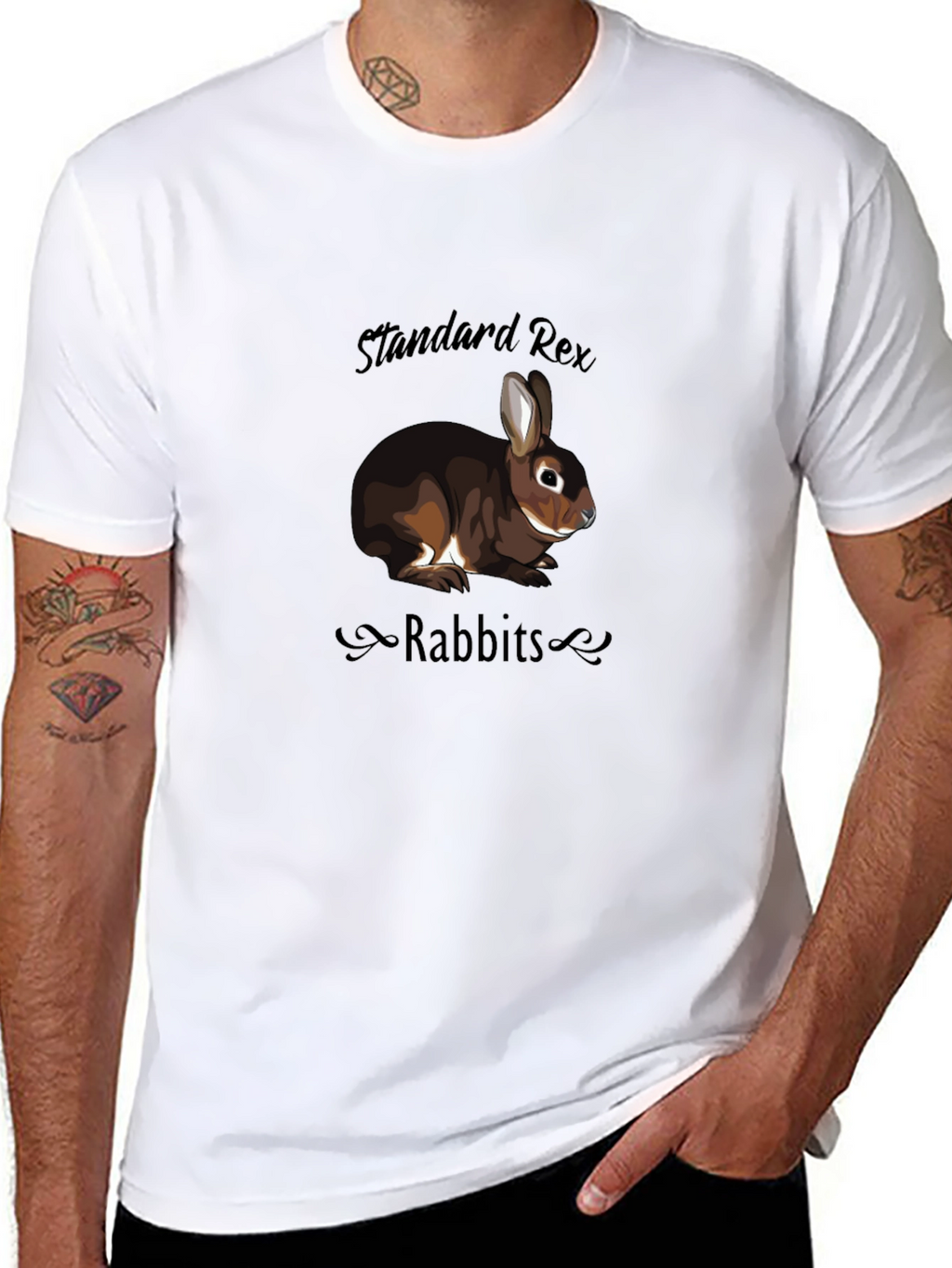 Standard Rex Rabbit T-Shirt