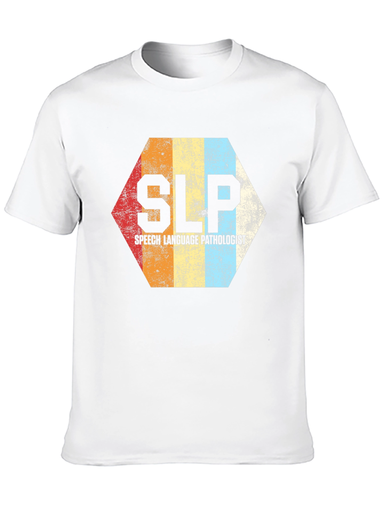 SLP Speech Language Pathologist Retro T-Shirt