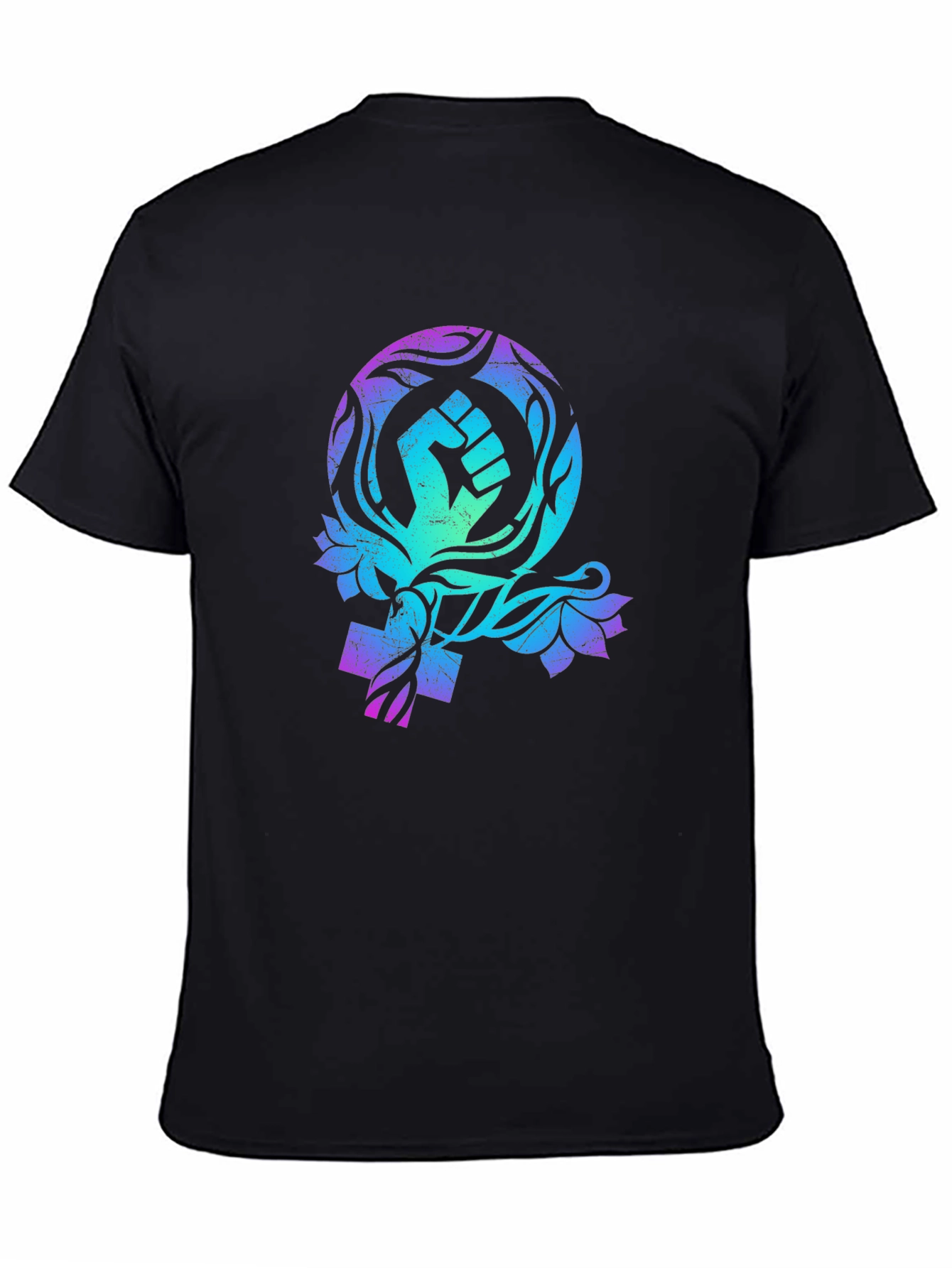Feminist Fist Symbol Graphic Tee - Empowering Design