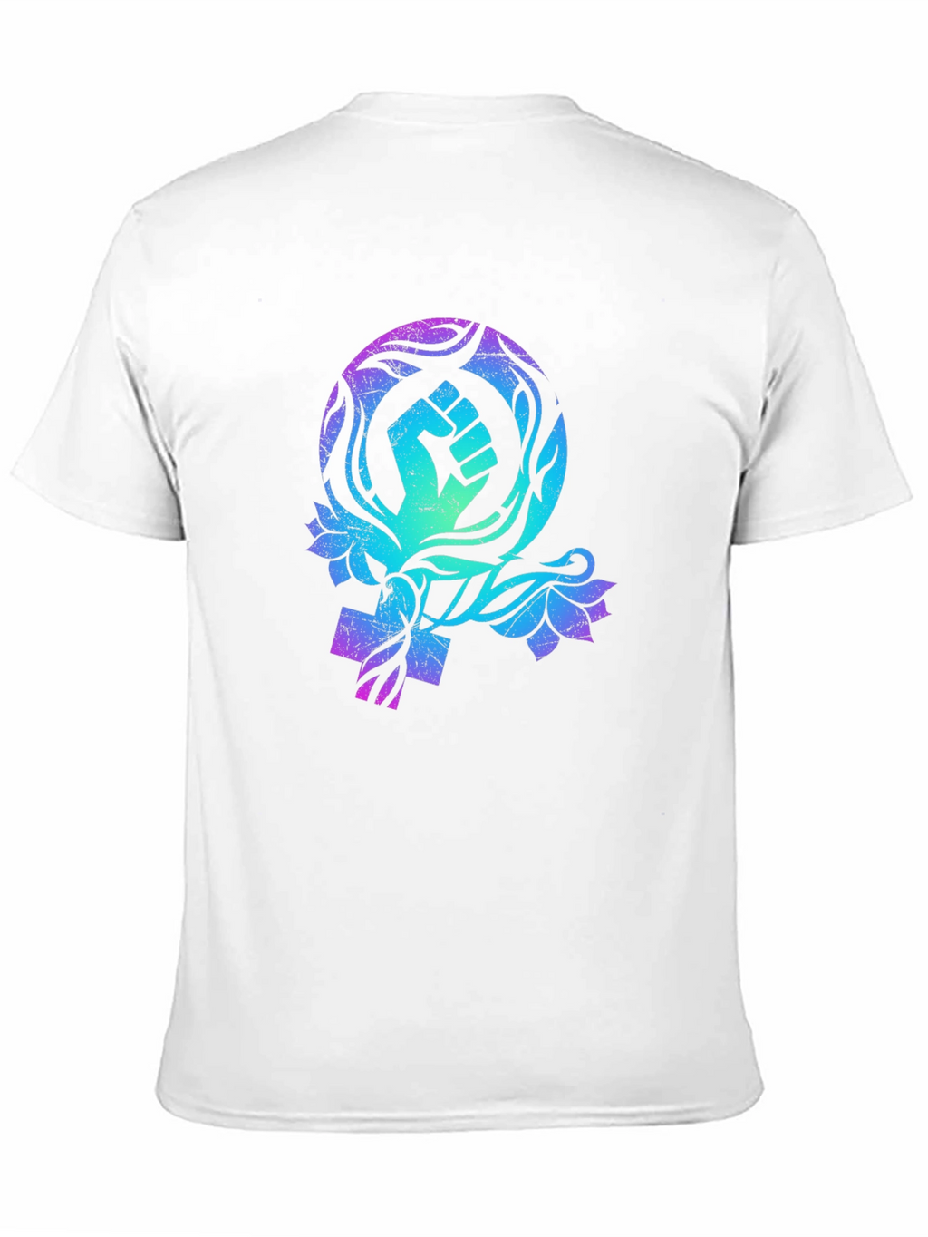Feminist Fist Symbol Graphic Tee - Empowering Design