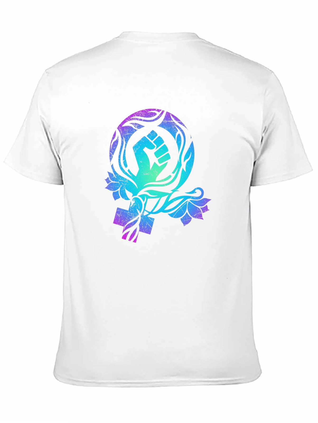 Feminist Fist Symbol Graphic Tee - Empowering Design