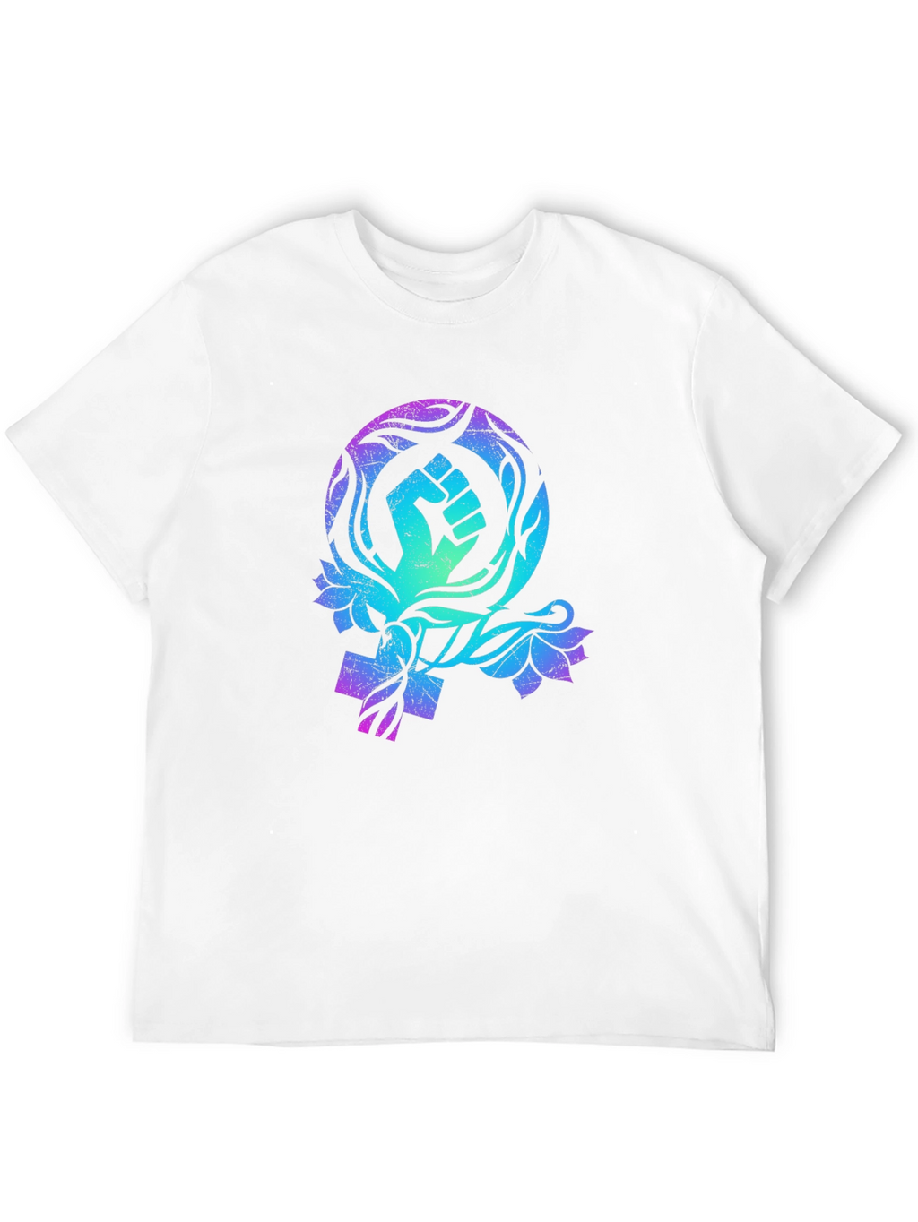 Feminist Fist Symbol Graphic Tee - Empowering Design