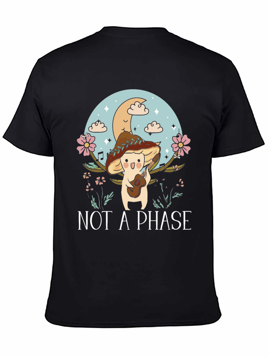 Mushroom Musician T-Shirt - Not a Phase