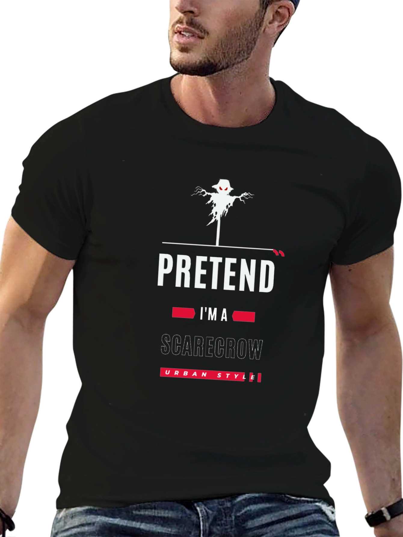 Pretend Im A Scarecrow T-Shirt - Urban Style