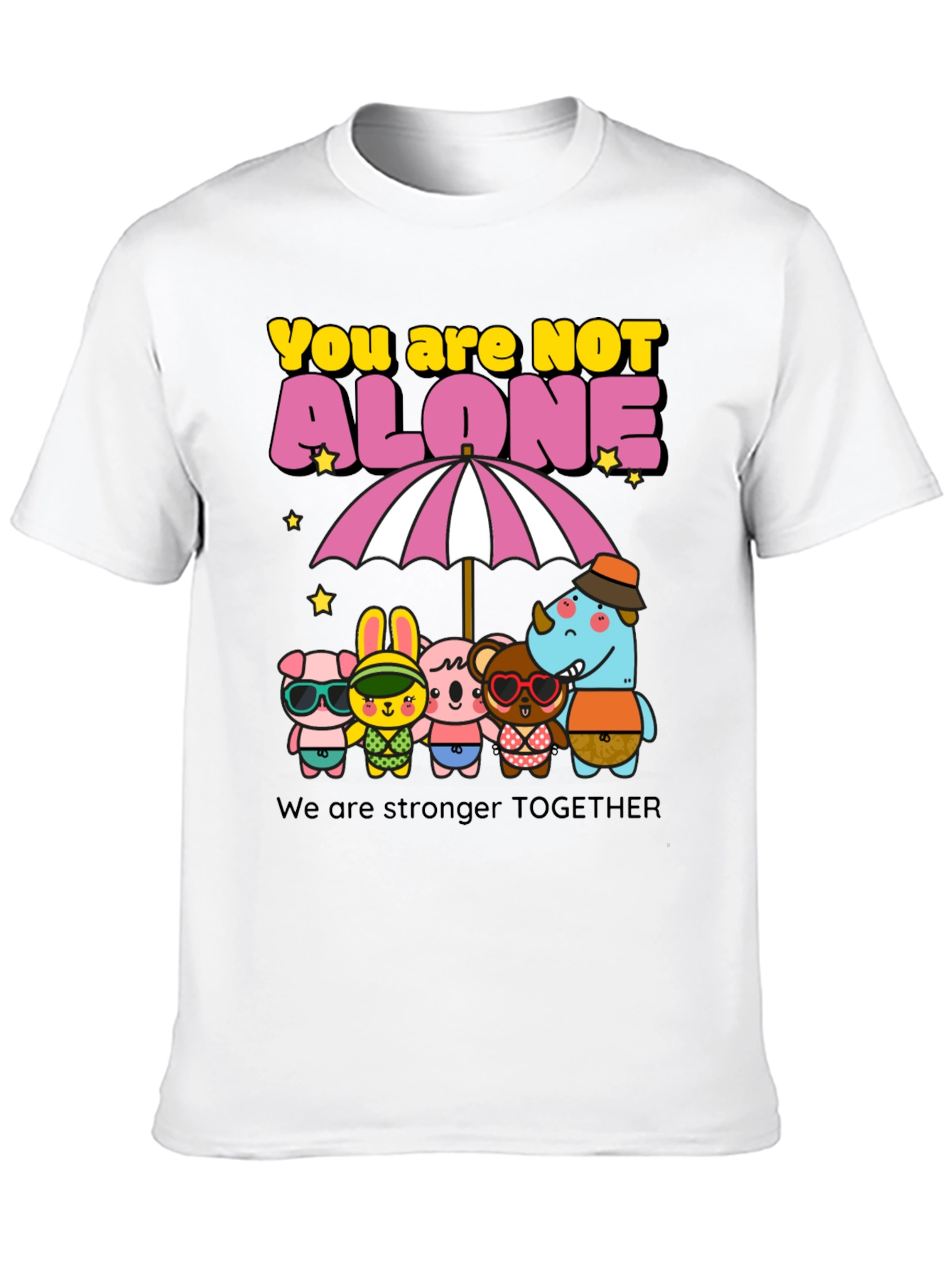You Are Not Alone Graphic Tee