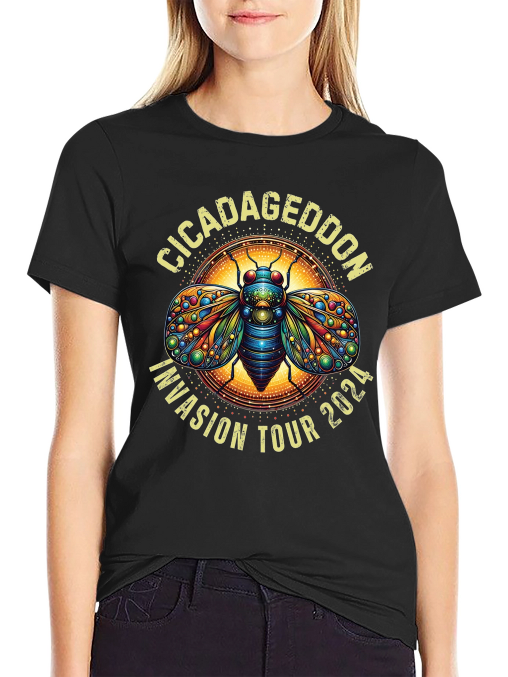 Cicadageddon Invasion Tour 2024 T-Shirt