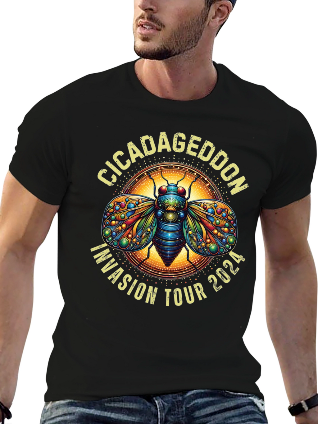 Cicadageddon Invasion Tour 2024 T-Shirt