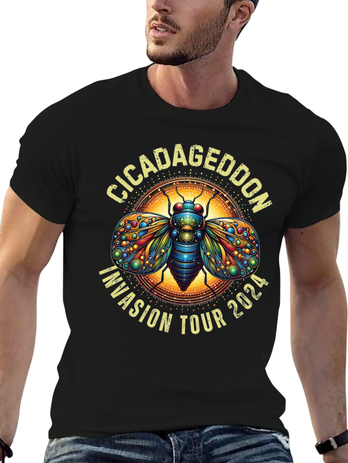 Cicadageddon Invasion Tour 2024 T-Shirt
