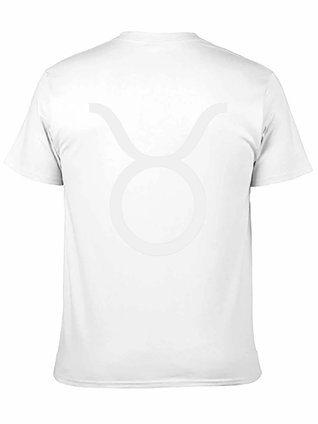 Taurus Zodiac Sign Black T-Shirt