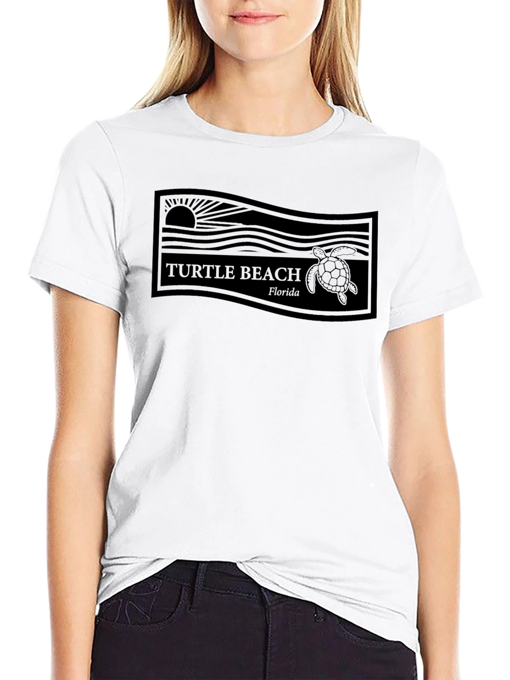 Turtle Beach Florida Graphic T-Shirt