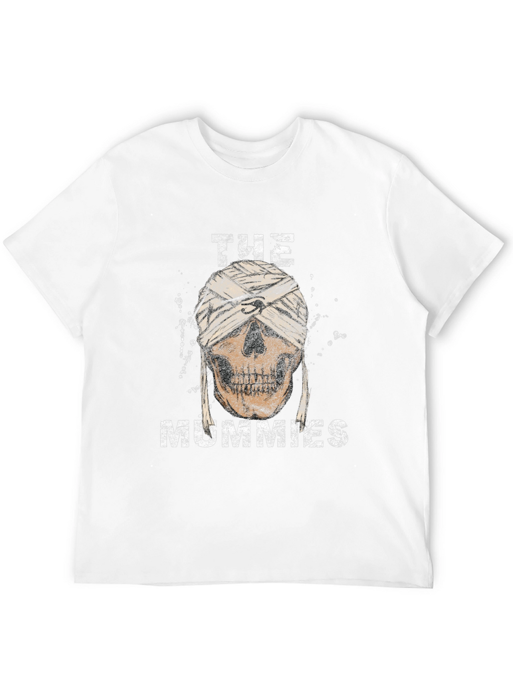 The Mummies Skull Graphic T-Shirt - Cool Halloween Tee