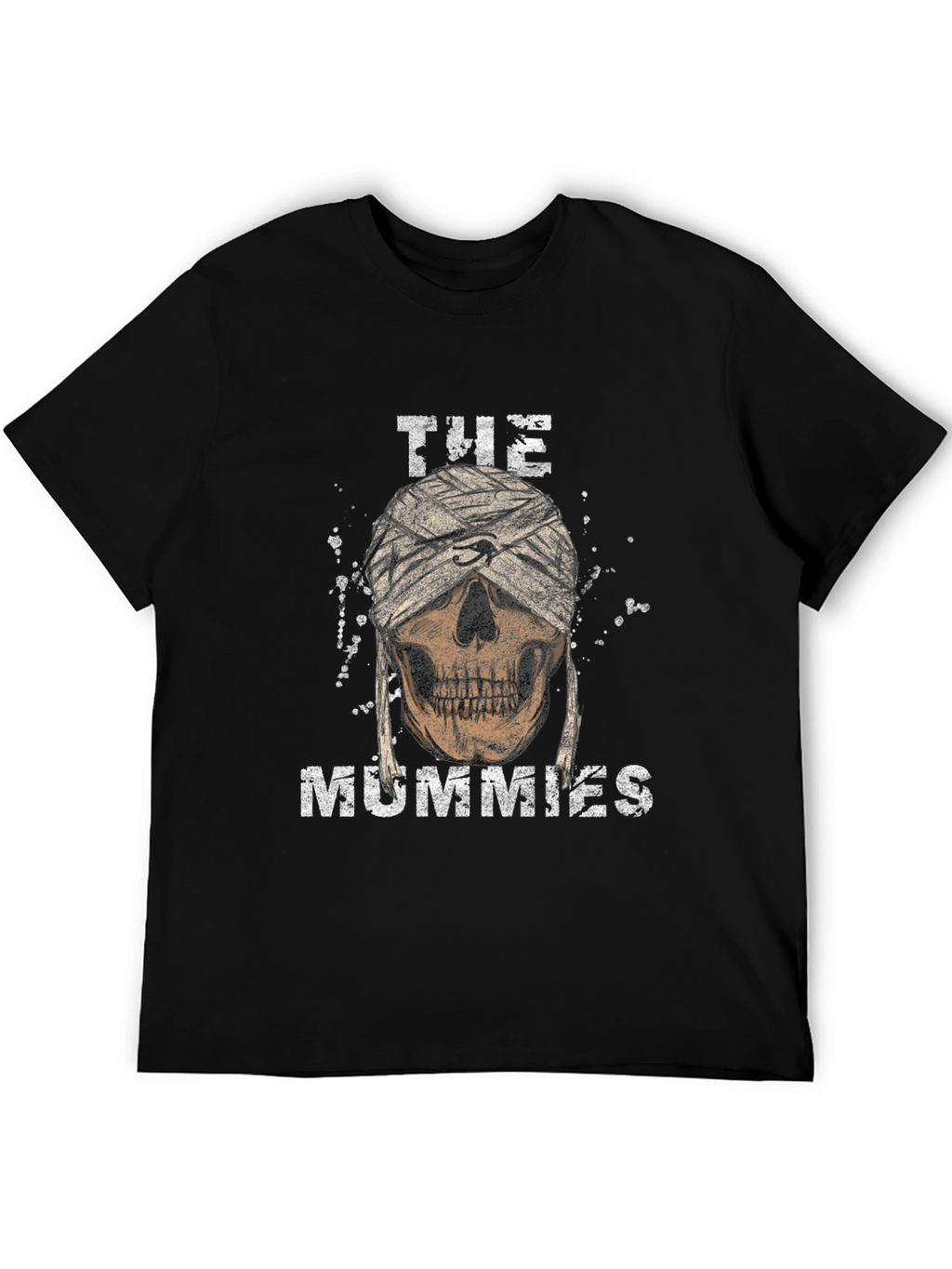 The Mummies Skull Graphic T-Shirt - Cool Halloween Tee