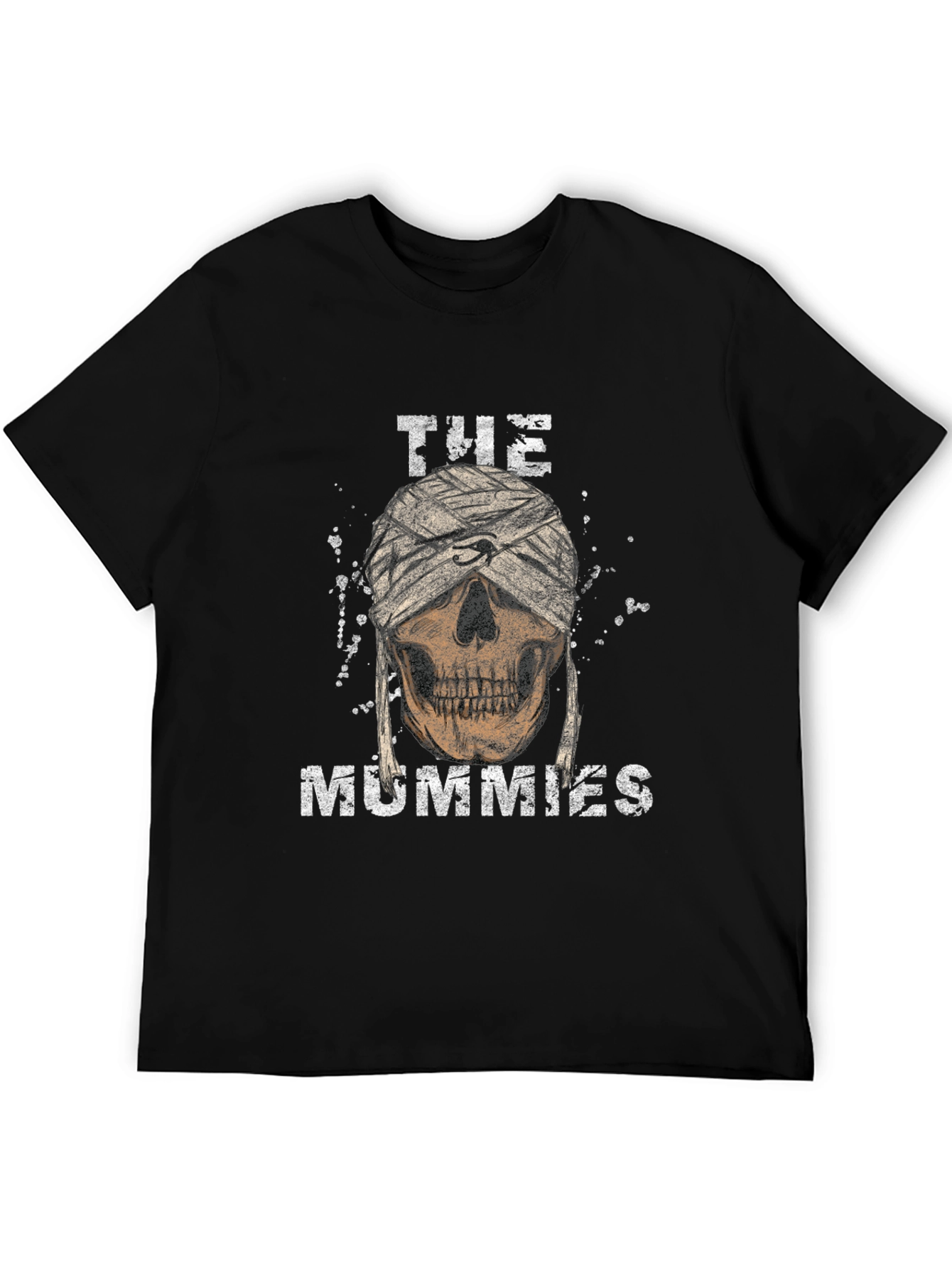 The Mummies Skull Graphic T-Shirt - Cool Halloween Tee