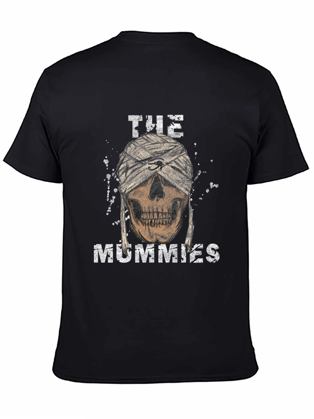 The Mummies Skull Graphic T-Shirt - Cool Halloween Tee