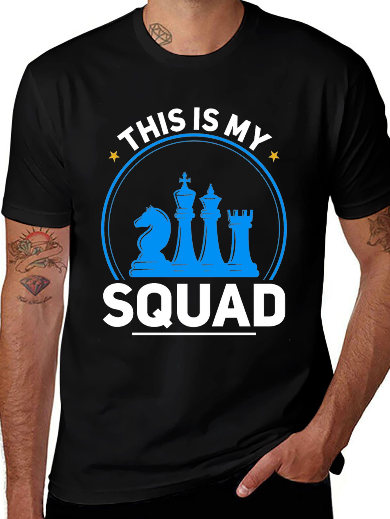 Chess Squad T-Shirt - Game Night Tee
