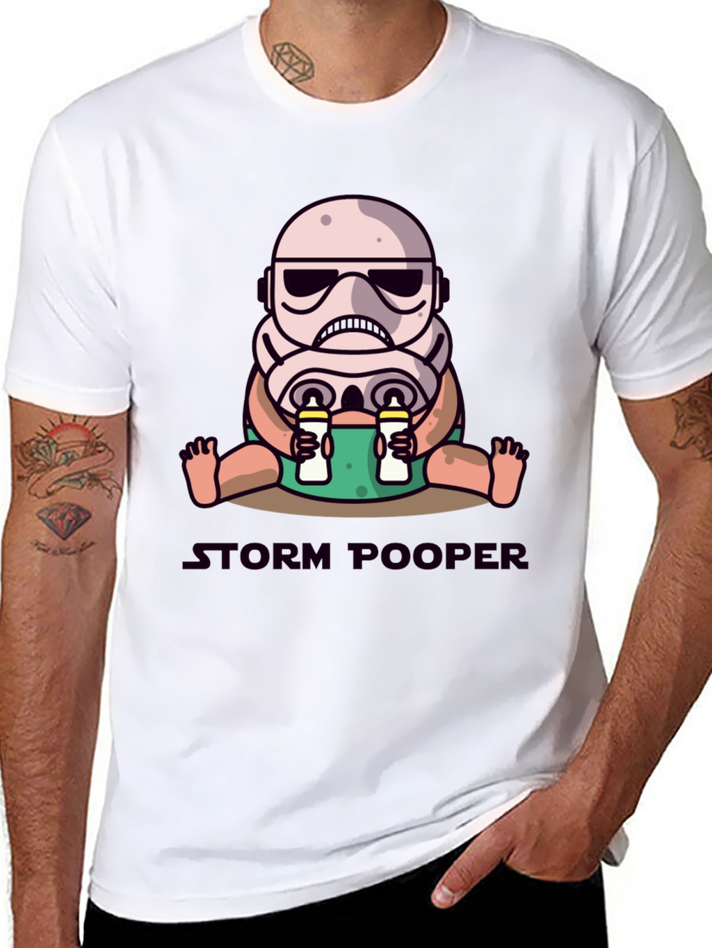 Storm Pooper Baby Graphic T-Shirt