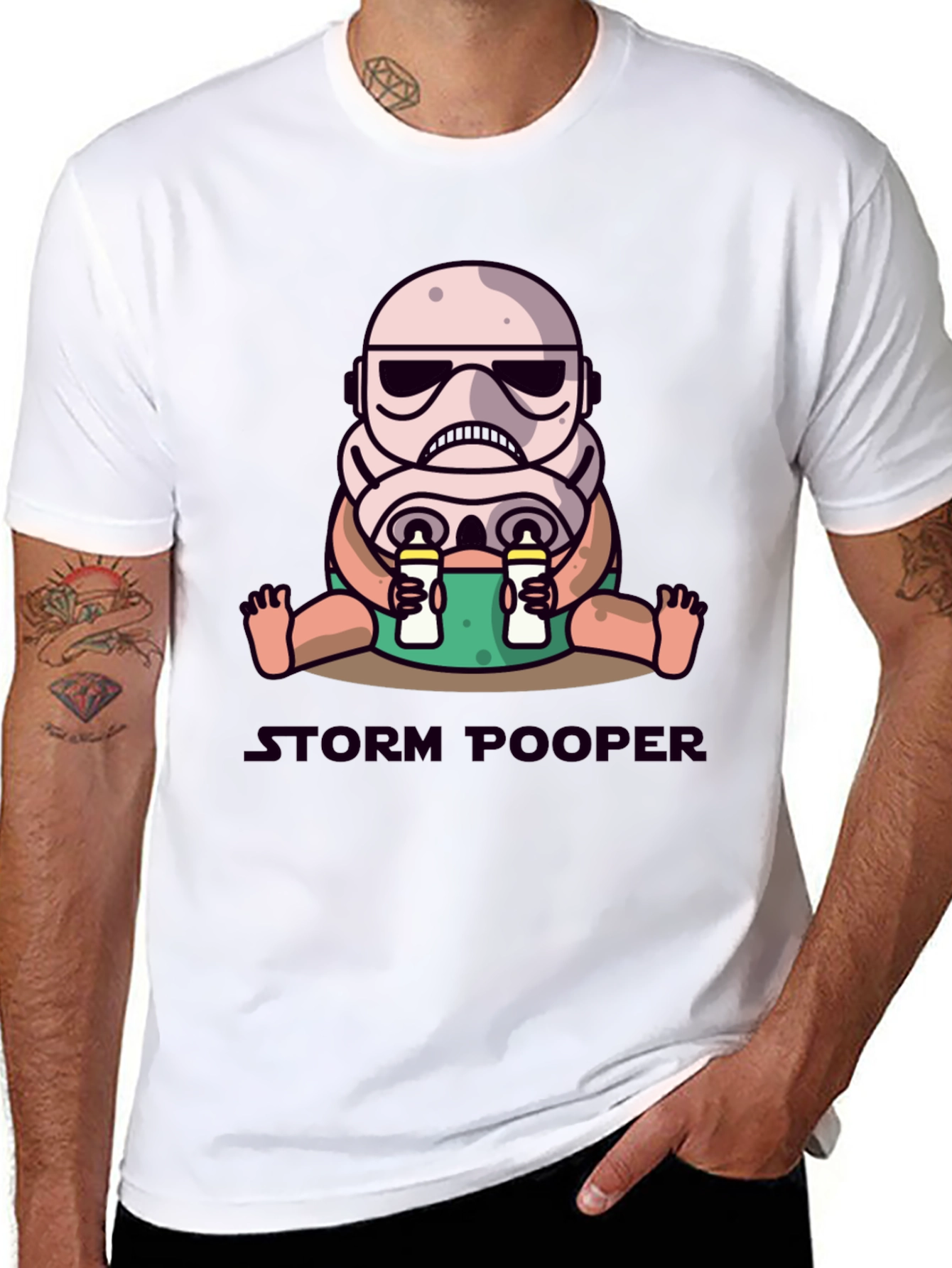 Storm Pooper Baby Graphic T-Shirt