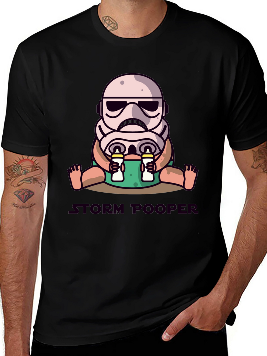 Storm Pooper Baby Graphic T-Shirt
