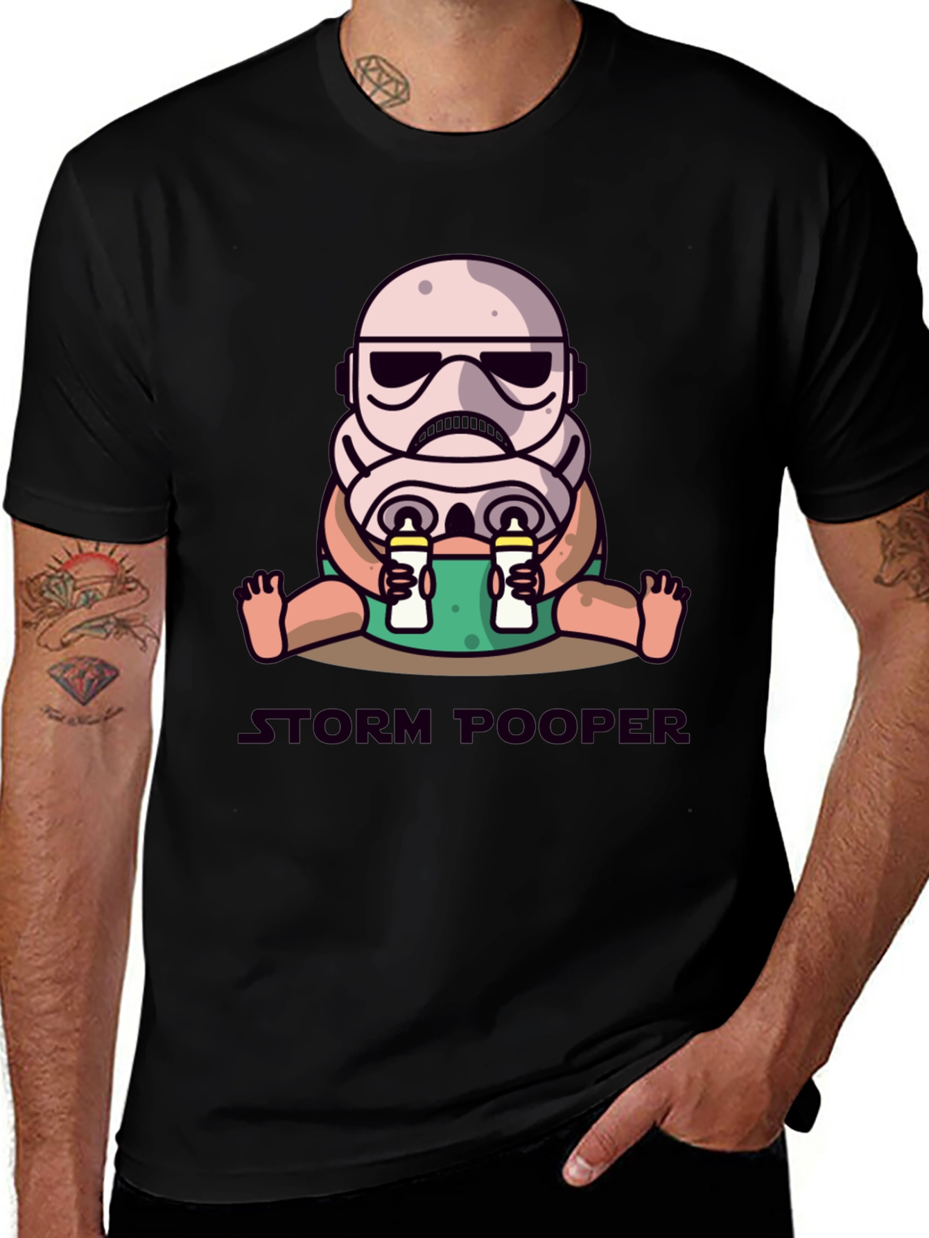 Storm Pooper Baby Graphic T-Shirt