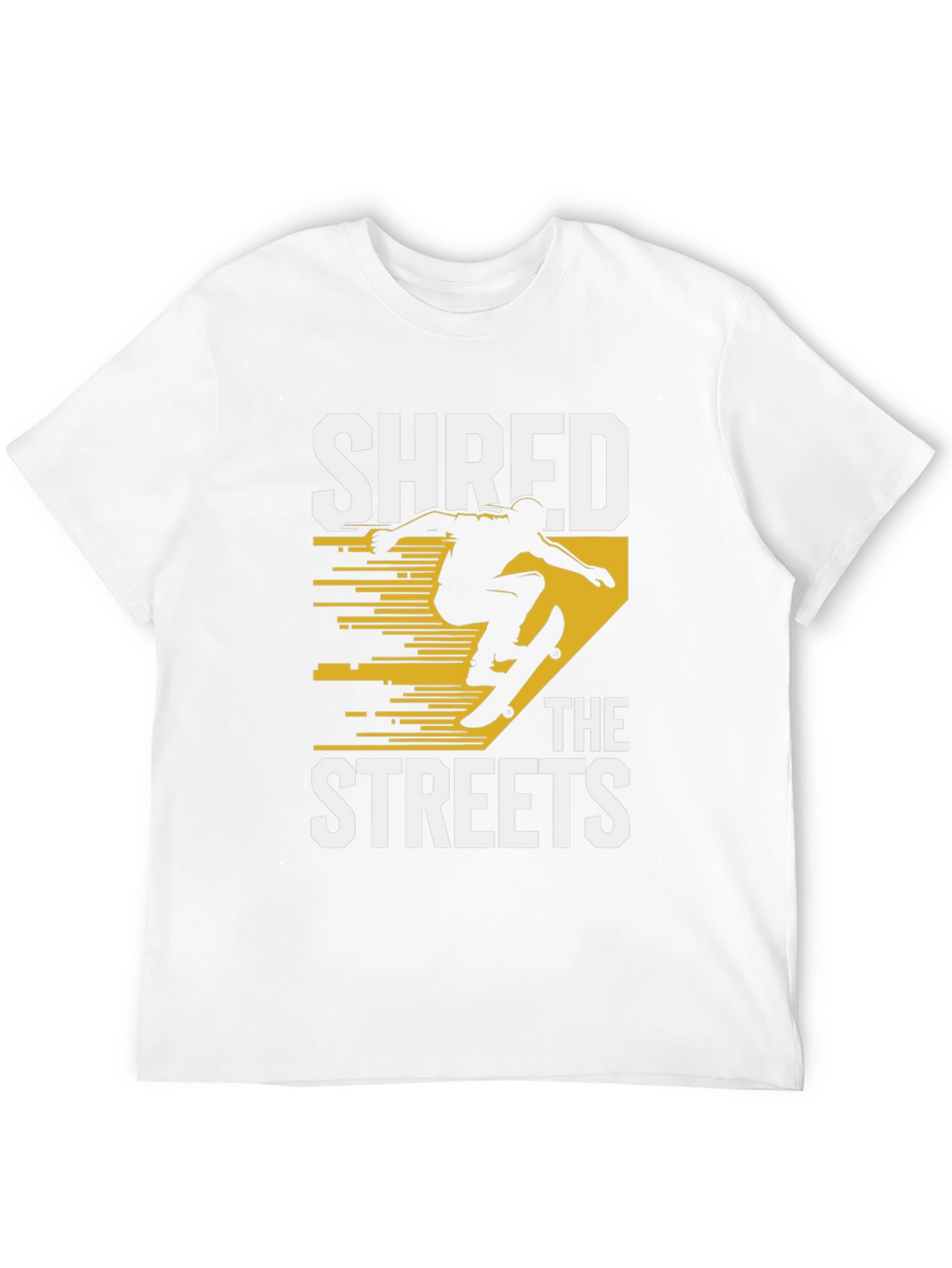 Shred the Streets Black Graphic Tee