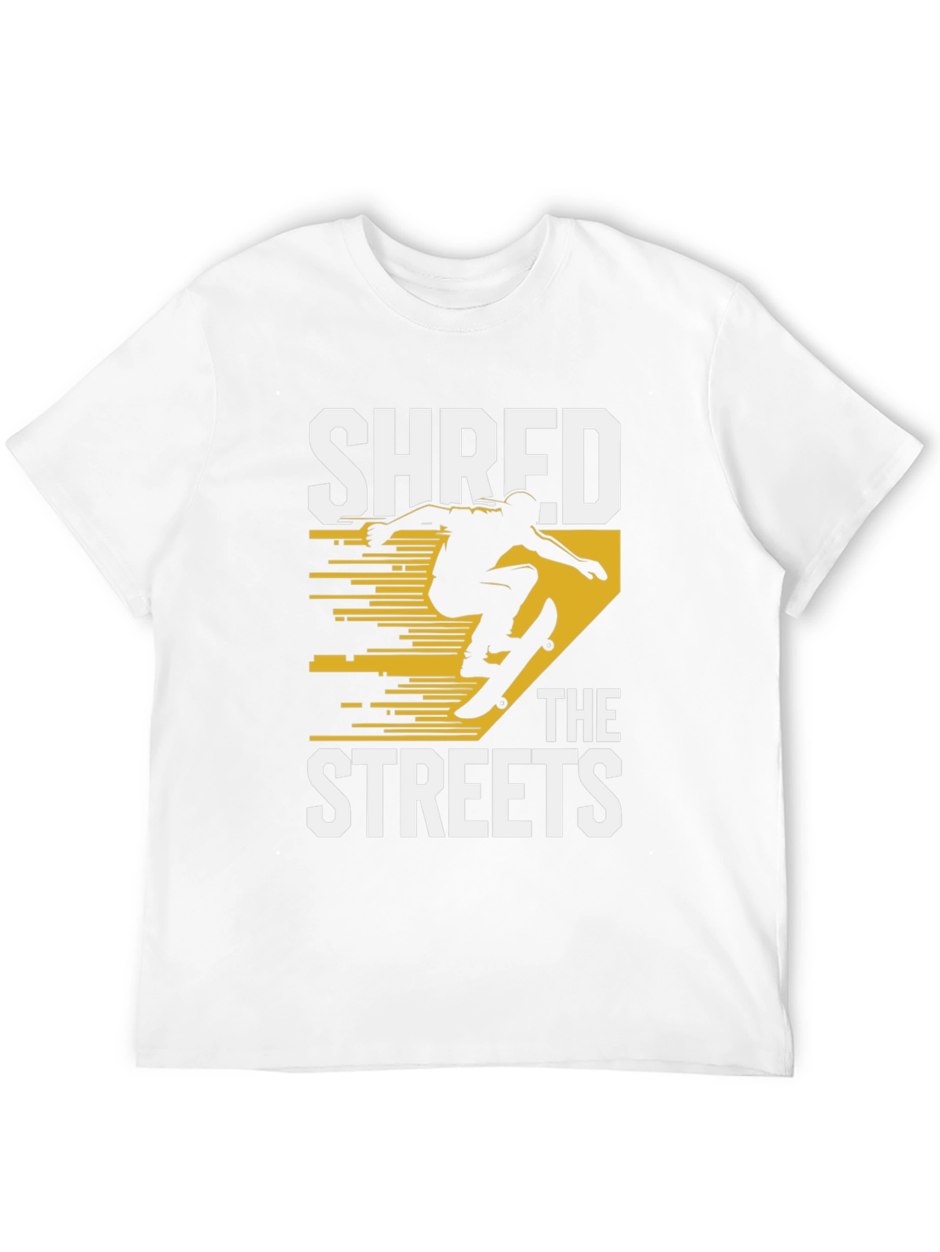 Shred the Streets Black Graphic Tee